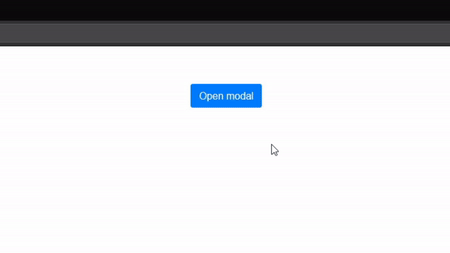 어느 분이 React로 간단하게 구현한 Modal 기능