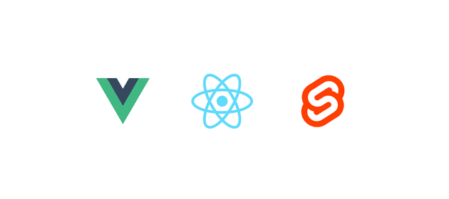 [사진 6] SPA의 3대장 React, Vue, Svelte